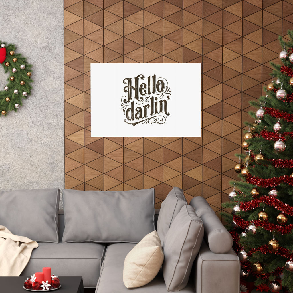 Hello Darlin' Poster