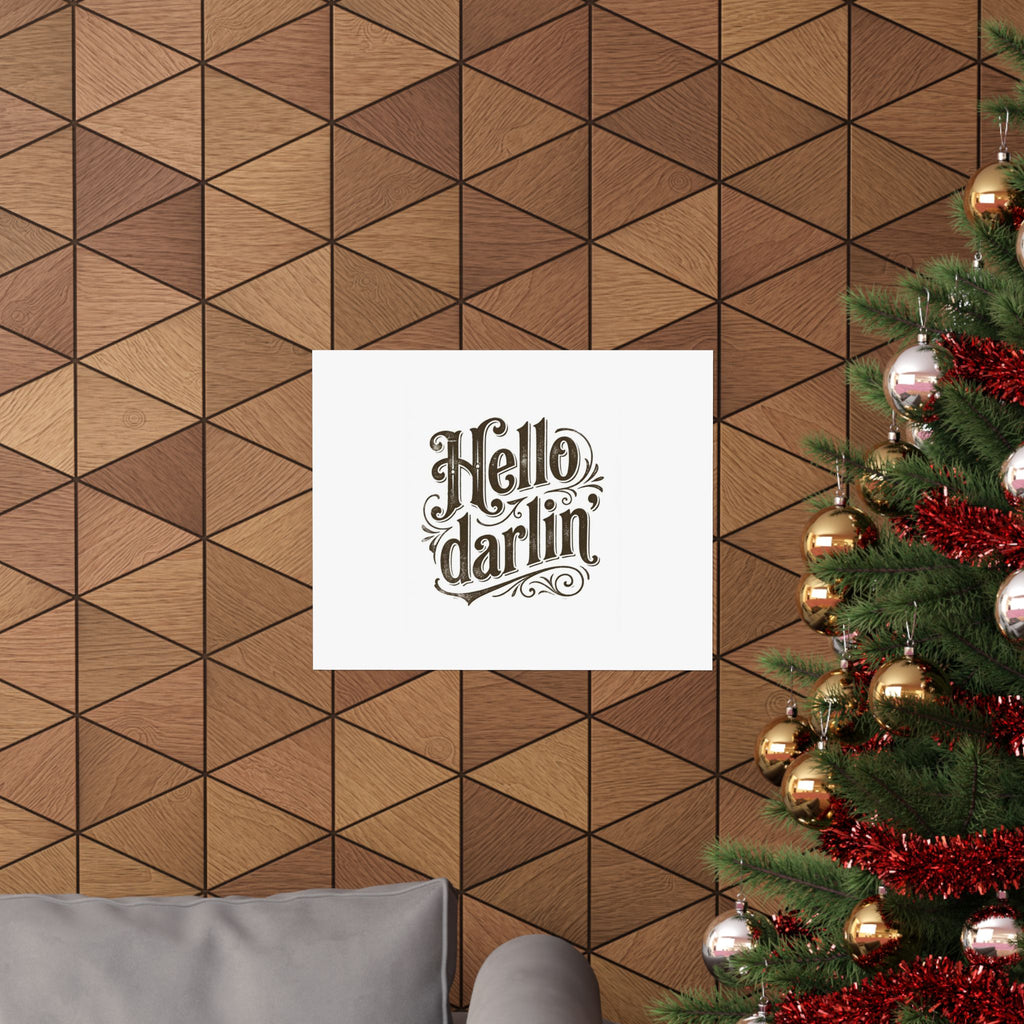 Hello Darlin' Poster