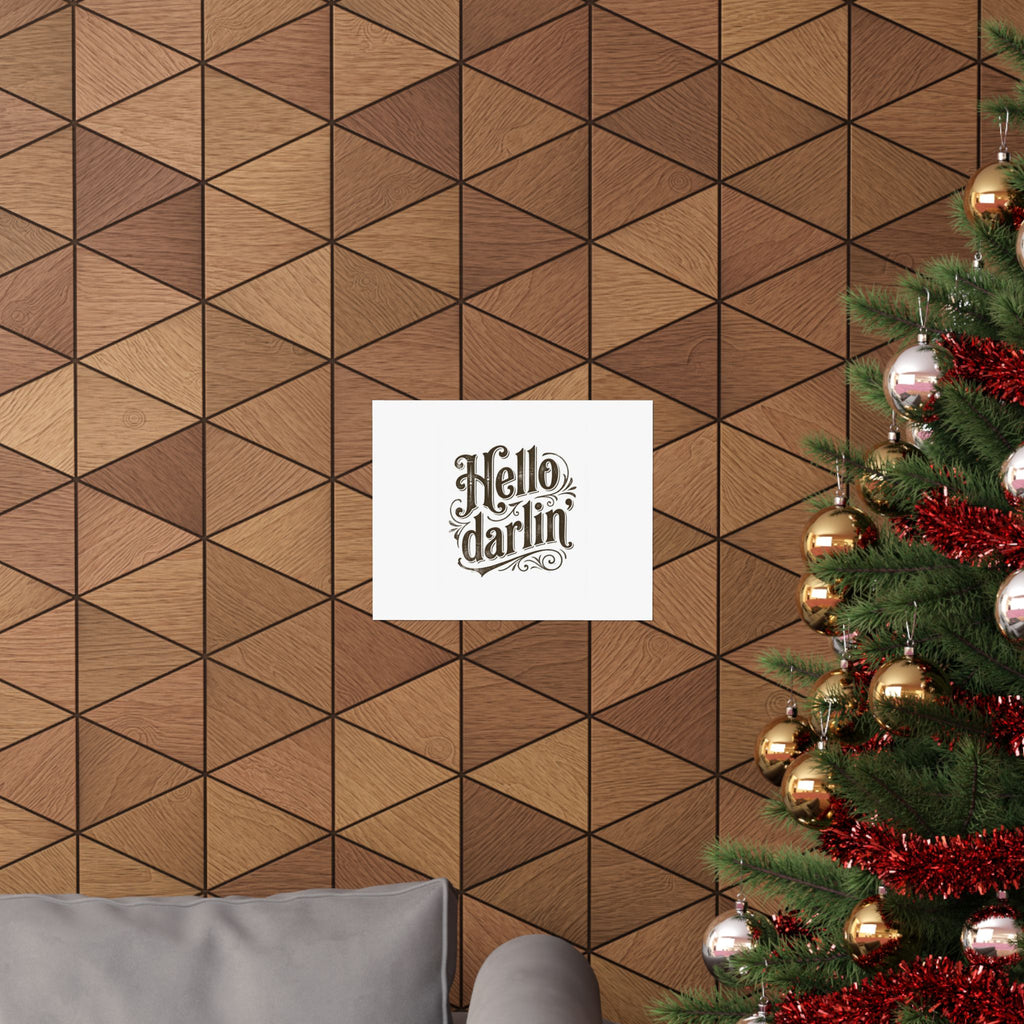 Hello Darlin' Poster