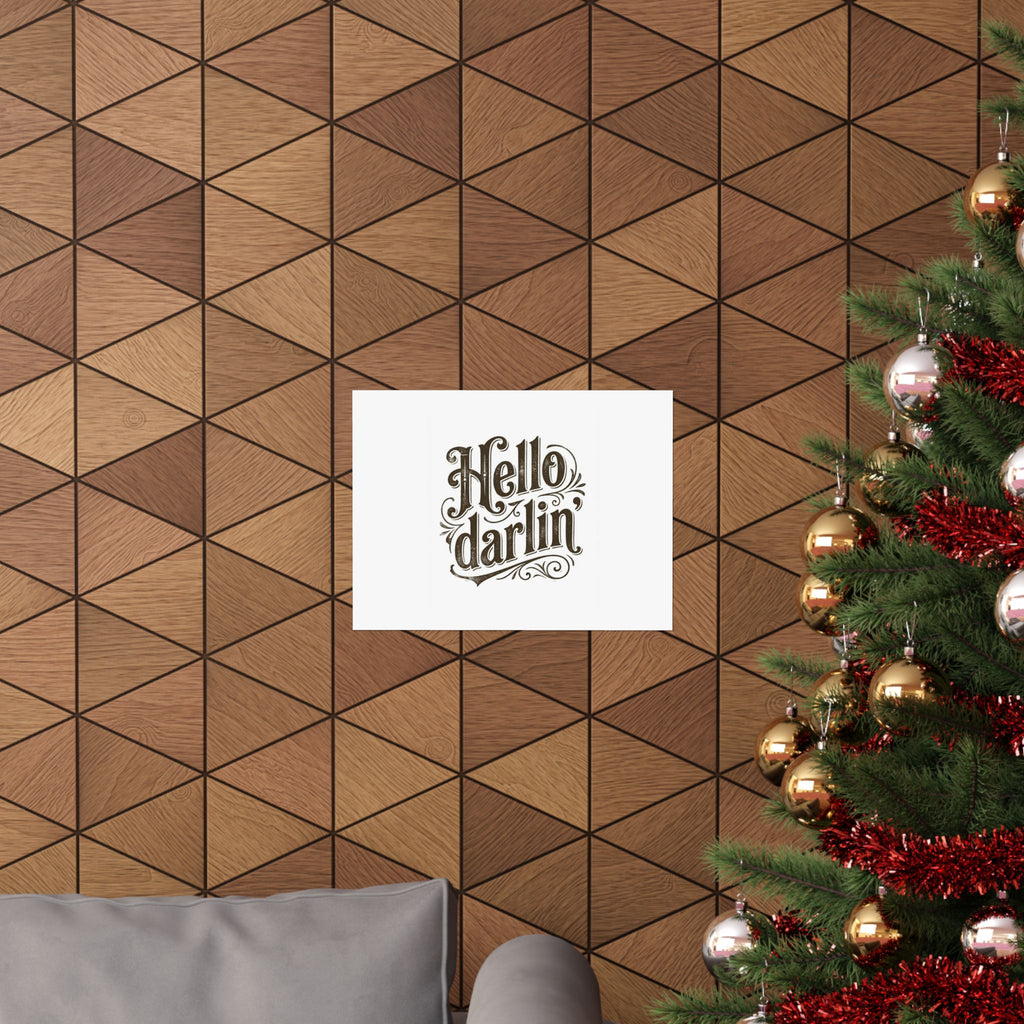 Hello Darlin' Poster