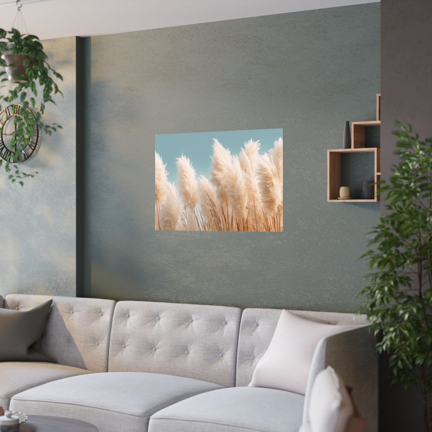 Pampas Grass Poster
