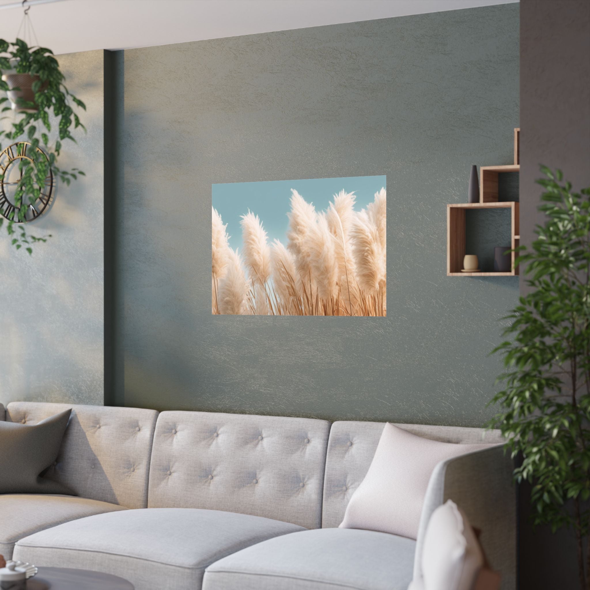 Pampas Grass Poster