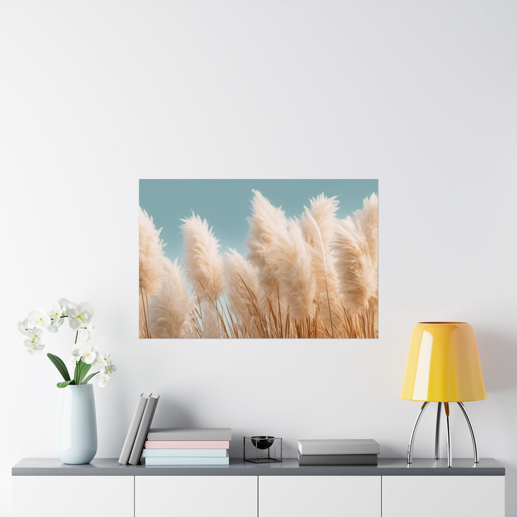 Pampas Grass Poster