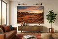 Desert Sunset Poster